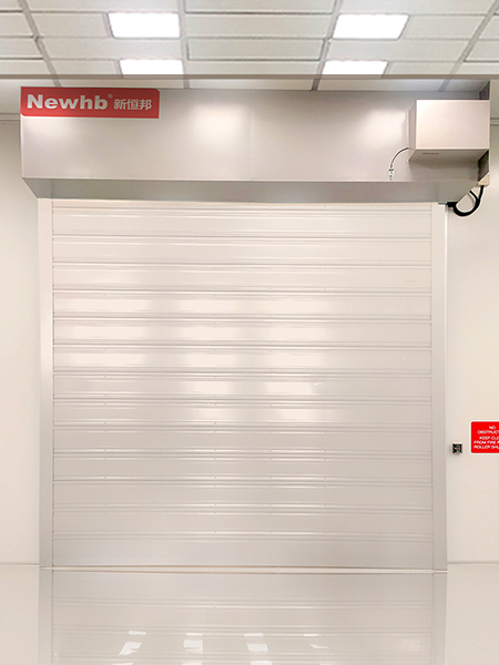 EN欧标钢质防火隔热2H卷帘门 钢制防火卷帘门欧标