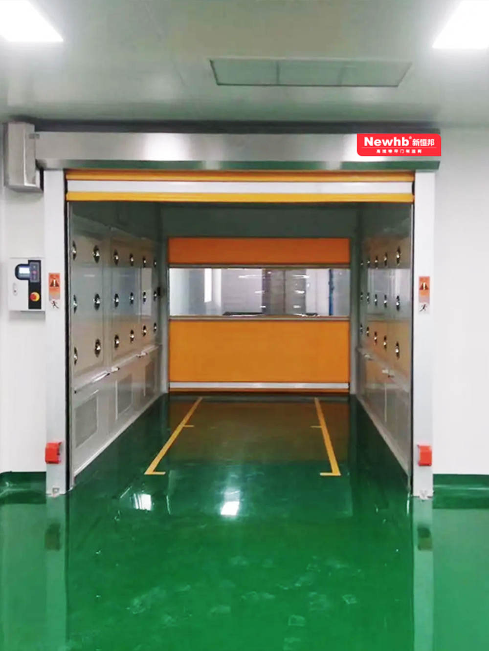 快速卷帘门风淋室 风淋室快速卷帘门