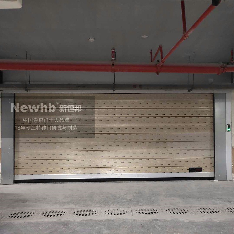 地下停车场涡轮硬质门