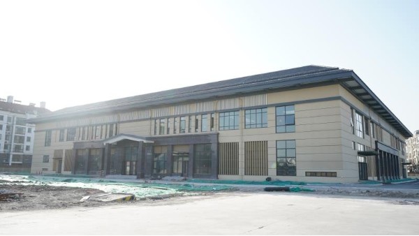 蓬朗农贸市场地下室挡烟垂壁项目一次性验收通过