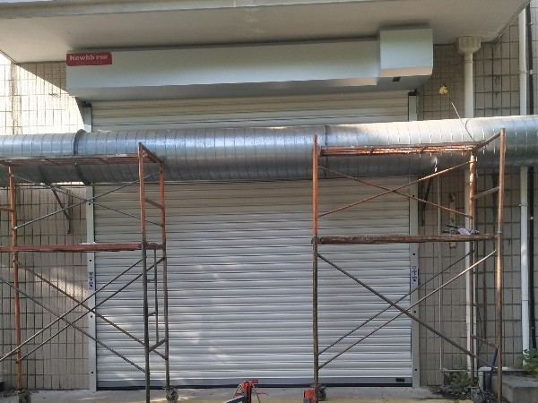 钢制卷帘门走进上海川边日港精密塑料有限公司