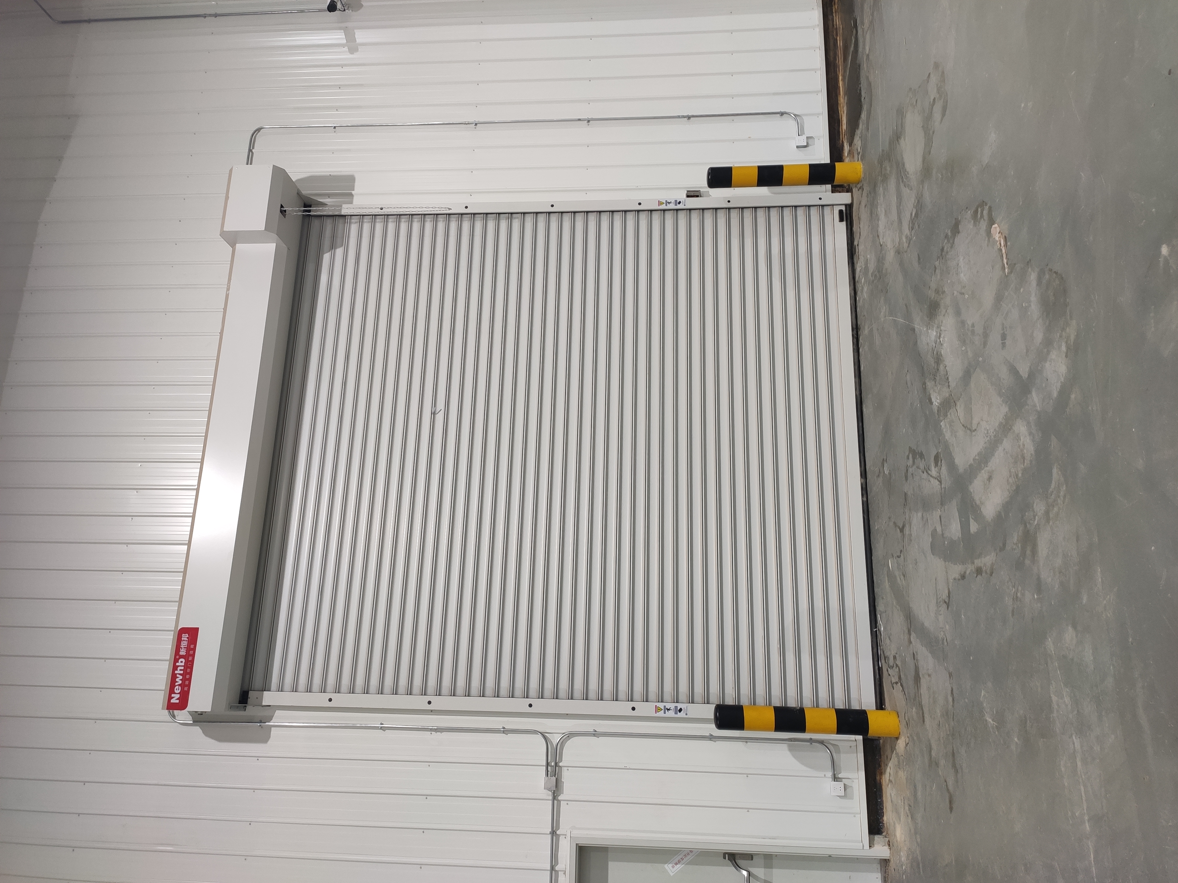 焊接房自动感应快速门