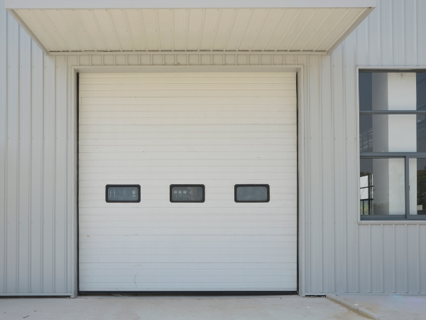 工业提升门走进莒南垃圾焚烧站