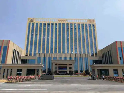 电动卷帘门走进华灿光电(浙江)有限公司